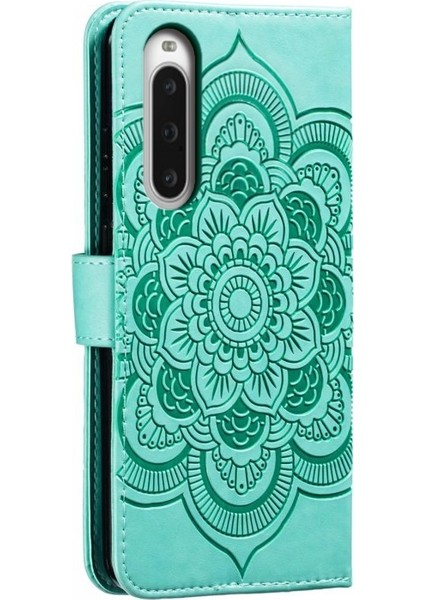 Sony Xperia 10 V Için Mandala Pu Kılıf (Yurt Dışından)