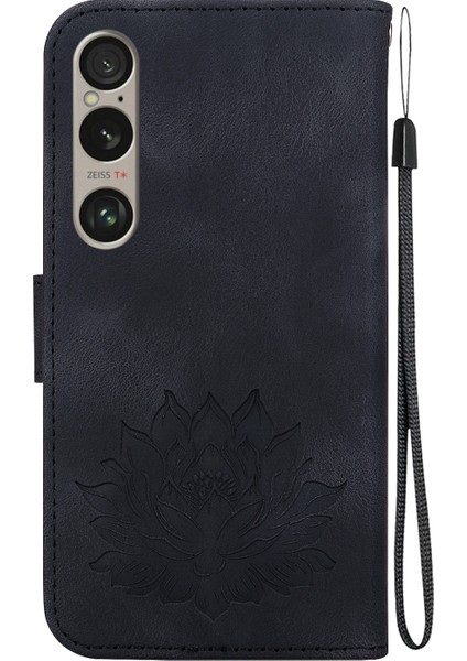Sony Xperia 1 Vı Için Lotus Kabartmalı Deri Kılıf (Yurt Dışından) modelleri