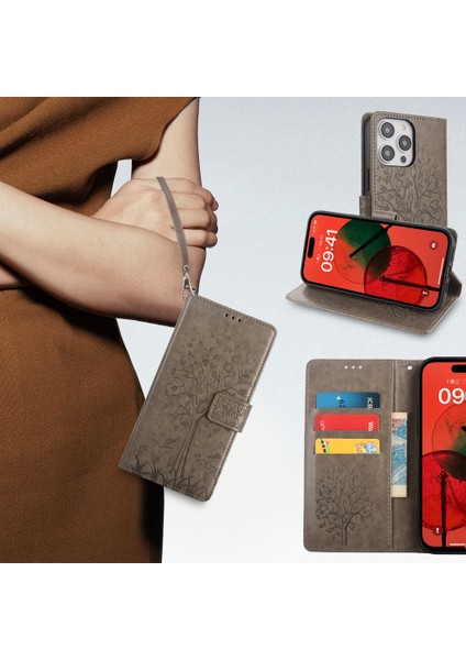 Sony Xperia 10 V Için Ağaç ve Geyik Kabartmalı Kılıf (Yurt Dışından) fiyatları