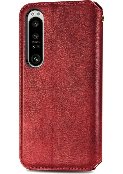 PLZ Shop Sony Xperia 1 Iv Için Preslenmiş Deri Kılıf (Yurt Dışından)