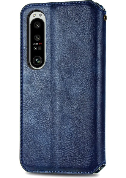 PLZ Shop Sony Xperia 1 Iv Için Preslenmiş Deri Kılıf (Yurt Dışından)