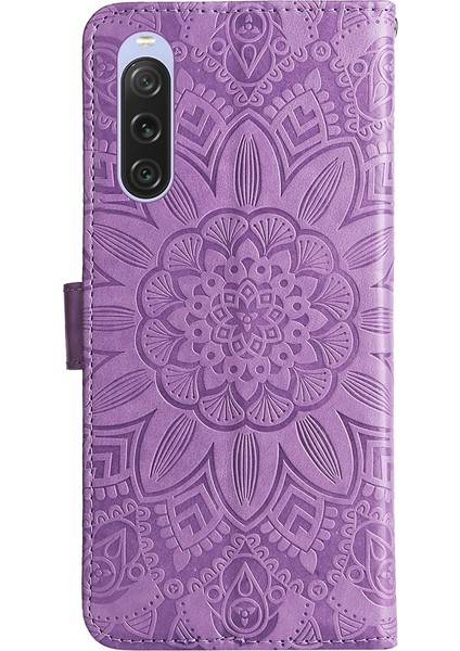 Sony Xperia 10 V Için Kabartmalı Ayçiçeği Deri Kılıf (Yurt Dışından) modelleri
