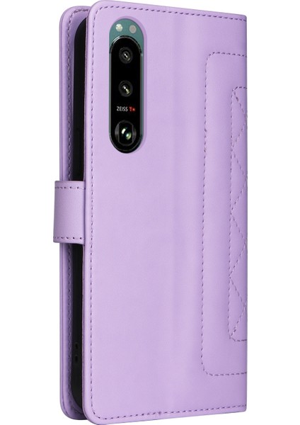 Sony Xperia 5 Iıı Için Deri Çevirmeli Telefon Kılıfı (Yurt Dışından) modelleri