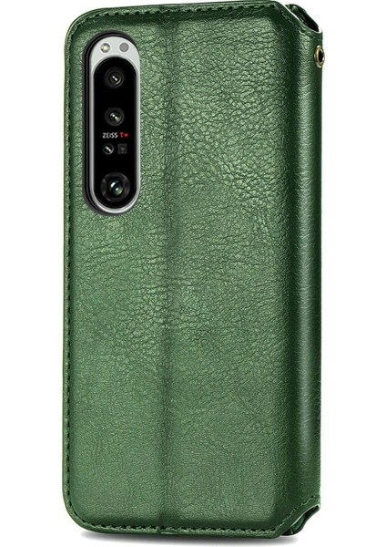 PLZ Shop Sony Xperia 1 Iv Için Preslenmiş Deri Kılıf (Yurt Dışından)