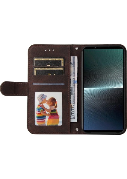 PLZ Shop Sony Xperia 1 V Için Skin Fe Deri Kılıf (Yurt Dışından)