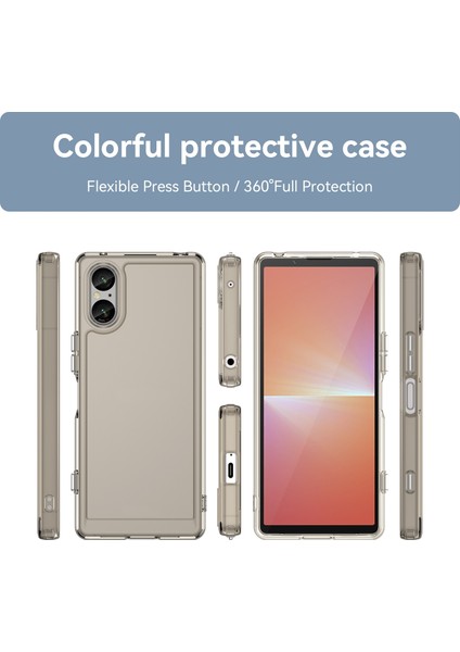 Sony Xperia 5 V Için Şeker Tpu Telefon Kılıfı (Yurt Dışından) fiyatları