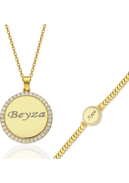 Adlandırılmış Taşlı Plaka Seti