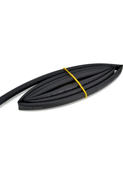 1 Metre 4,8 mm Siyah Isı Ile Daralan Makaron Kablo İzolasyon