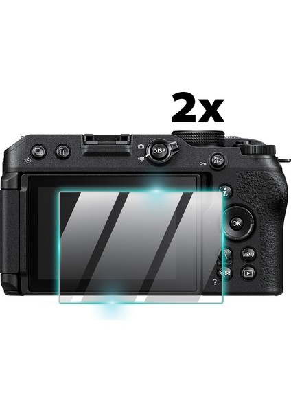 Nikon Z30 Kamera Için 9h Nano Ipg Proactive Ekran Koruyucu (2 Adet)