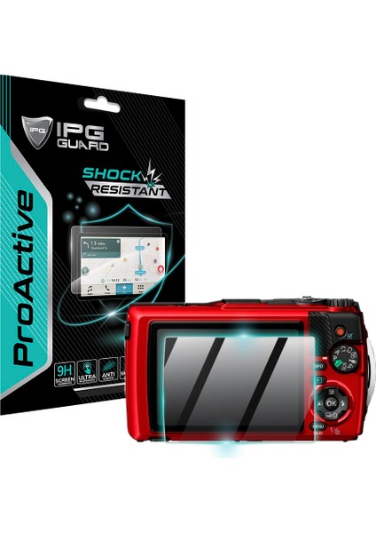 Olympus Tough Tg-7 Kamera Için 9h Nano Ipg Proactive Ekran Koruyucu (2 Adet)