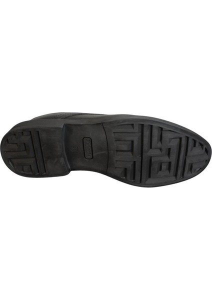 Erkek Siyah Deri 5 Nokta Anatomic Klasik Baba Ayakkabısı fırsatları