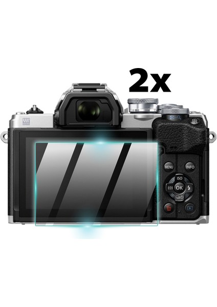 Olympus Om-D E-M10 Mark Iv Kamera Için 9h Nano Ipg Proactive Ekran Koruyucu (2 Adet)