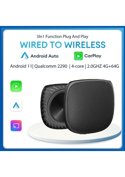 Apple car play video kiti android ve ios