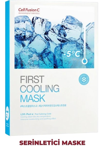 Post Alpha First Soğutucu Maske 27 gr x 5 Adet