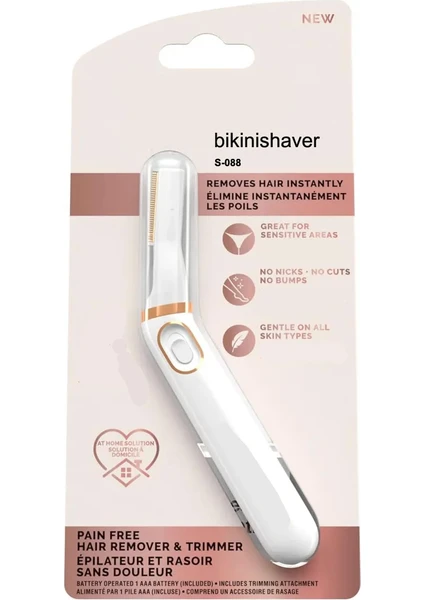 Finishing Touch Flawless Shaver Trimmer Kusursuz Bikini Tıraş Makinesi ve Düzeltici Epilatör