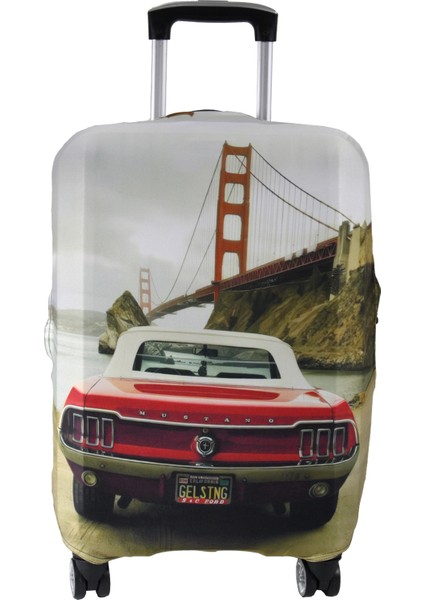 103 Mustang Valiz / Bavul Kılıfı - 103 Mustang
