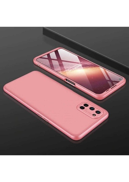 Oppo A92 Uyumlu Kılıf Ays Kapak, Rose Gold