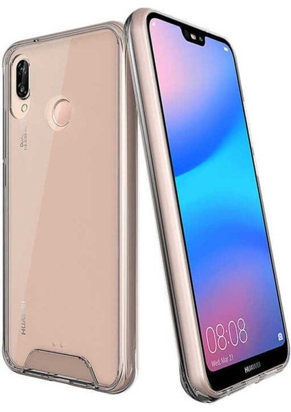 Huawei P20 Lite Uyumlu Kılıf Gard Silikon