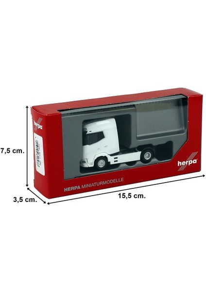 316033 1/87 Ölçek, Daf Xg Çekici, Beyaz, Sergilemeye Hazır Model Araç modelleri