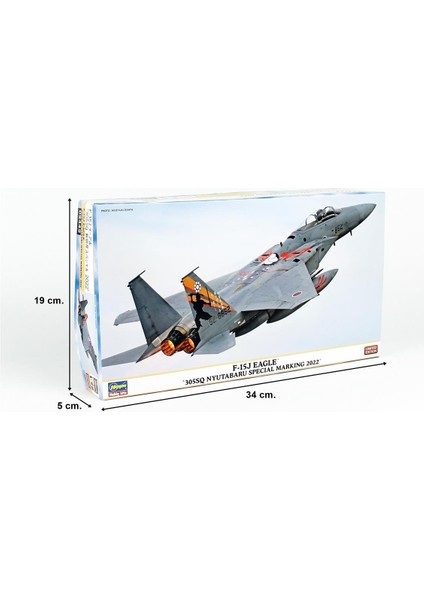 2442 1/72 Ölçek, F-15J Eagle (305SQ Nyutabaru Special Marking 2022), (Limited Edition), Savaş Uçağı Plastik Model Kiti