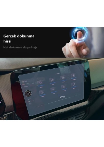 Volkswagen T-Cross 8 Inç Multimedya Ekran Koruyucu Nano modelleri
