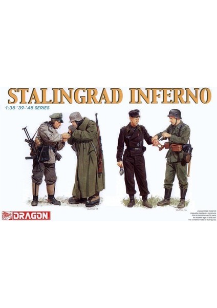 6343 1/35 Ölçek Stalingadr Cehennemi Asker Figürleri Plastik Model Kiti fiyatları