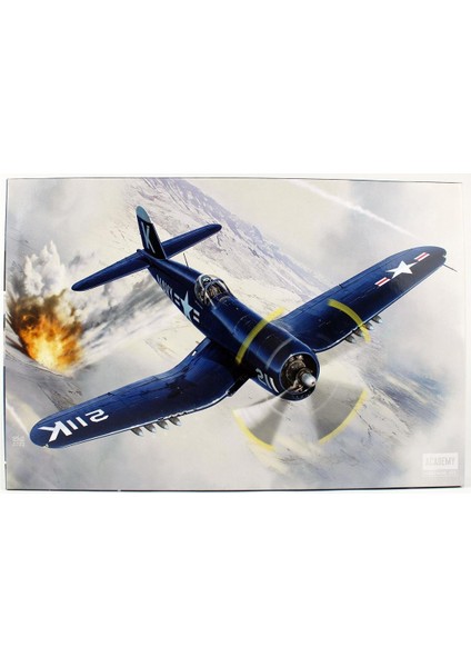 12353 1/48 Ölçek, Vought F4U-4 Corsair Savaş Uçağı, Plastik Model Kiti