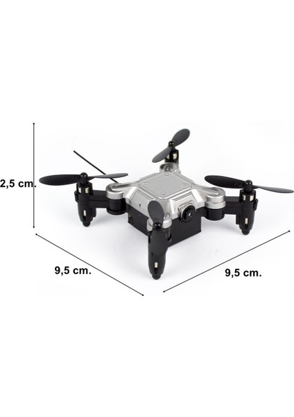 Daheng 120 2.4ghz Mini Dron, Wi-Fi 720 Pixel, Uzaktan Kumandalı indirimleri