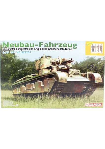6968 1/35 Ölçek Fahrzeug Nr.2 Tankı Plastik Model Kiti