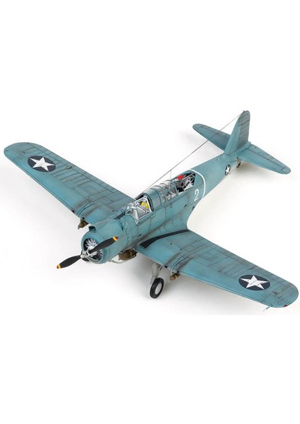 12324 1/48 Ölçek, Usn SB2U-3(BATTLE Of Midway) Savaş Uçağı, Plastik Model Kiti
