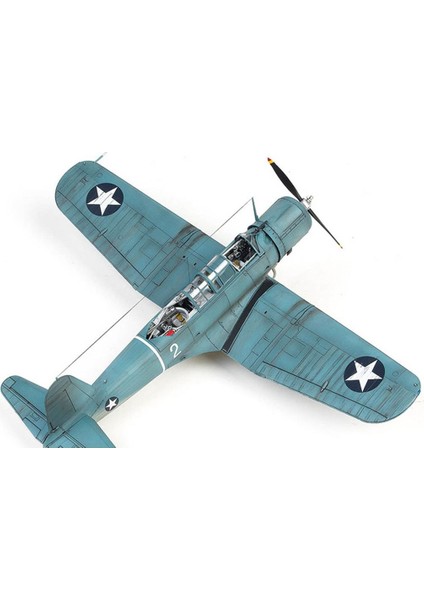 12324 1/48 Ölçek, Usn SB2U-3(BATTLE Of Midway) Savaş Uçağı, Plastik Model Kiti
