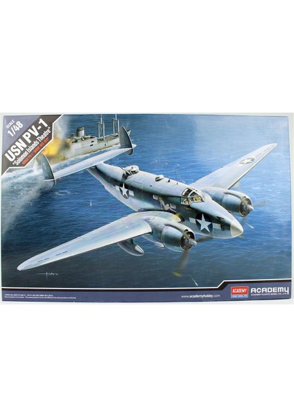12347 1/48 Ölçek, Usn Pv-1 (Solomon Islands Theatre) Bombardıman Uçağı, Plastik Model Kiti
