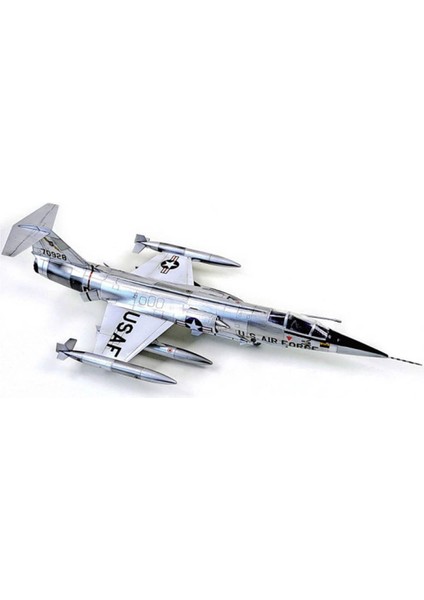 12576 1/72 Ölçek, Usaf F-104C (Vietnam Savaşı) Savaş Uçağı, Plastik Model Kiti modelleri