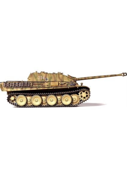 13539 1/35 Ölçek, Sd.kfz 173 Jagdpanther G1 Tankı, Plastik Model Kiti