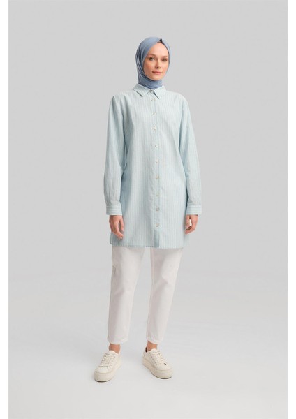 Tunik 24YD9243 Bebe Mavi
