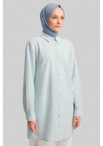 Tunik 24YD9243 Bebe Mavi