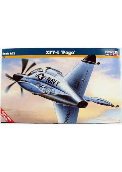 E065 1/72 Xfy-1 (Pogo) Savaş Uçağı Plastik Model Kiti