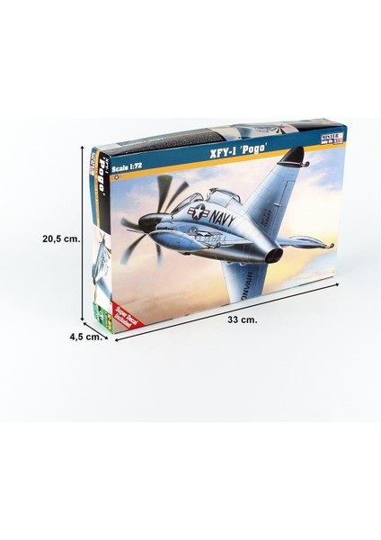 E065 1/72 Xfy-1 (Pogo) Savaş Uçağı Plastik Model Kiti fırsatları