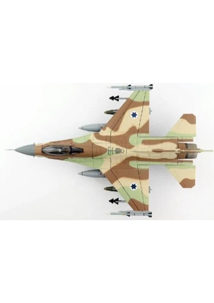 K48129 1/48 F-16C Block 40 (Israeli Air Force - Barak) Savaş Uçağı, Plastik Model Kiti modelleri
