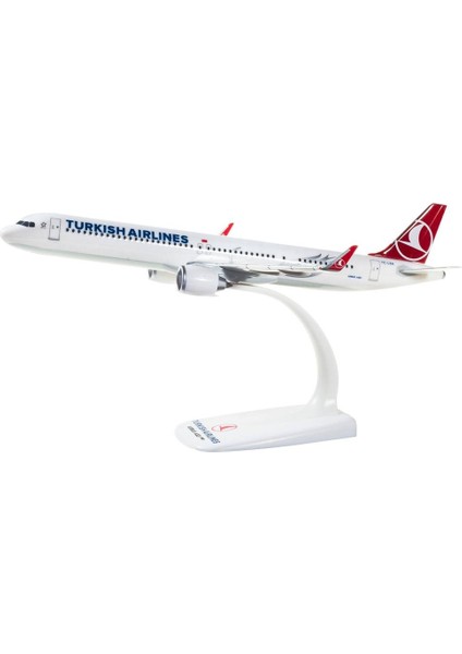 612210 1/200 Ölçek, Thy Airbus A321 Neo, Sergilemeye Hazır Model Araç
