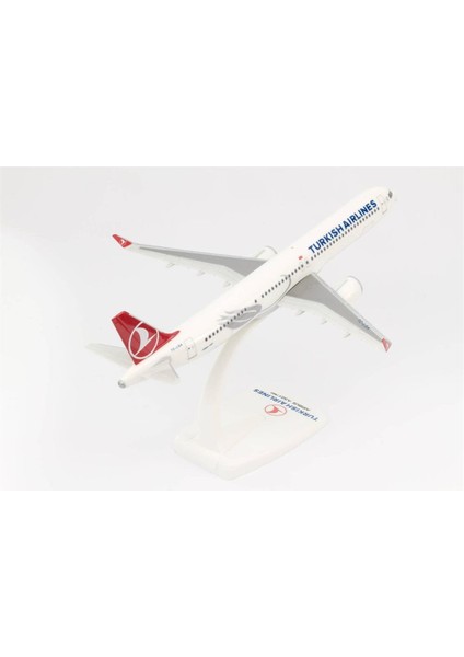 612210 1/200 Ölçek, Thy Airbus A321 Neo, Sergilemeye Hazır Model Araç modelleri