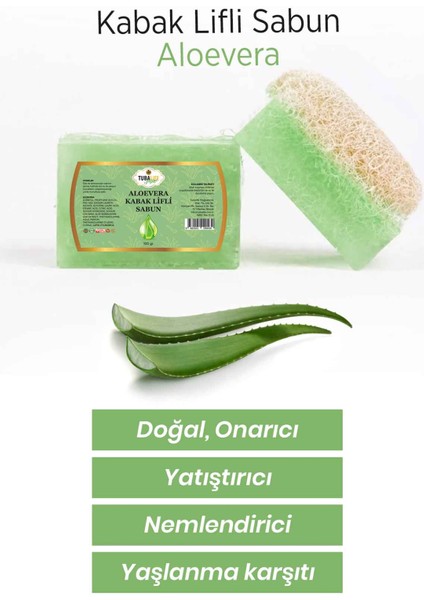 Aloe Vera Kabak Lifli Sabun 100GR