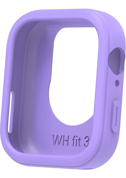 Huawei Watch Fit 3 Kılıf Soft Silicone - Lila