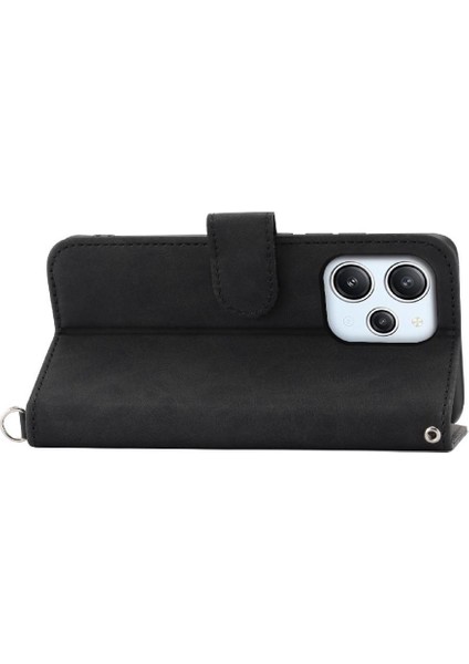 Xiaomi Redmi Için Flip Case 12 4g Bileklik Kabartmalı Darbeye Çoklu (Yurt Dışından) modelleri