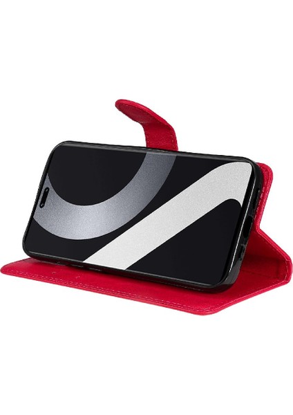Kart Yuvası Klasik Düz Renk Iş ile Xiaomi 13 Lite Için Flip Case (Yurt Dışından) fırsatları