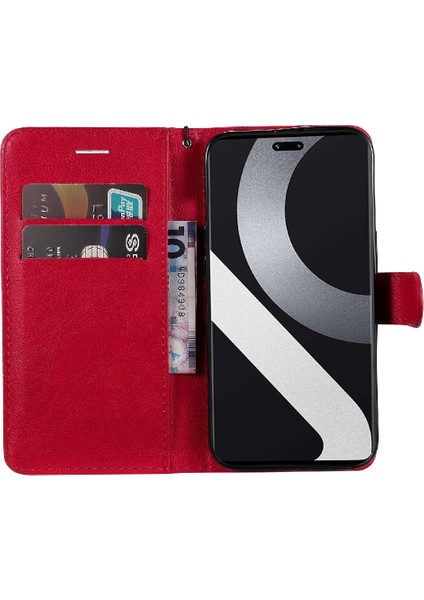 Kart Yuvası Klasik Düz Renk Iş ile Xiaomi 13 Lite Için Flip Case (Yurt Dışından) indirimleri