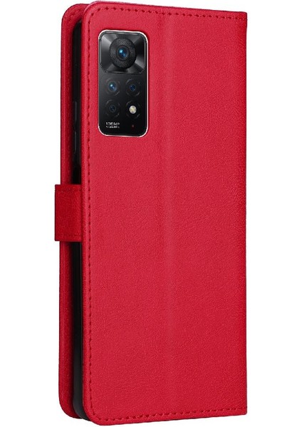 Xiaomi Redmi Not 11 Için Flip Case Pro 4g/5g Kart Yuvası ile Yüksek Kalite (Yurt Dışından)