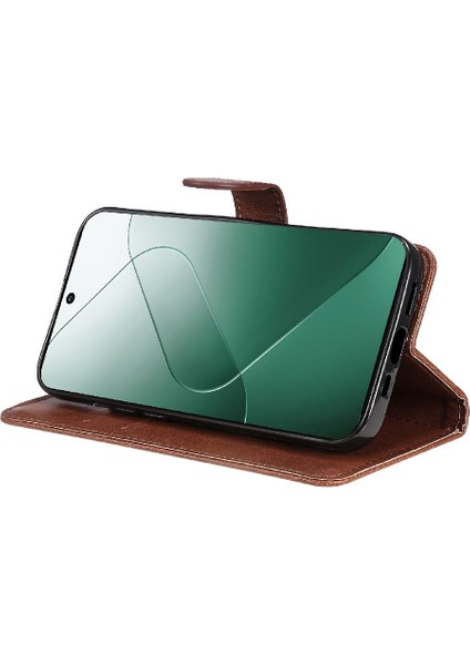 Xiaomi 14 Için Flip Case Klasik Düz Renk Yüksek Kaliteli Deri Iş (Yurt Dışından) indirimleri