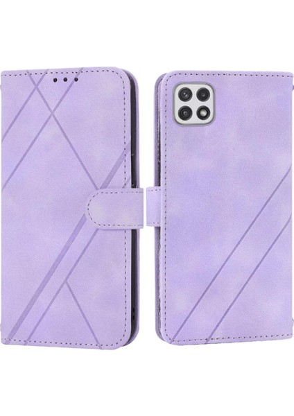 Samsung Galaxy A22 Için Filp Durumda 5g/ F42 5g Tam Koruma Anti Scratch (Yurt Dışından)
