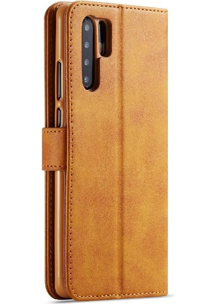 Huawei P30 Pro Buzağı Doku Yatay Kapak Kılıf Için Kılıf ile (Yurt Dışından) modelleri